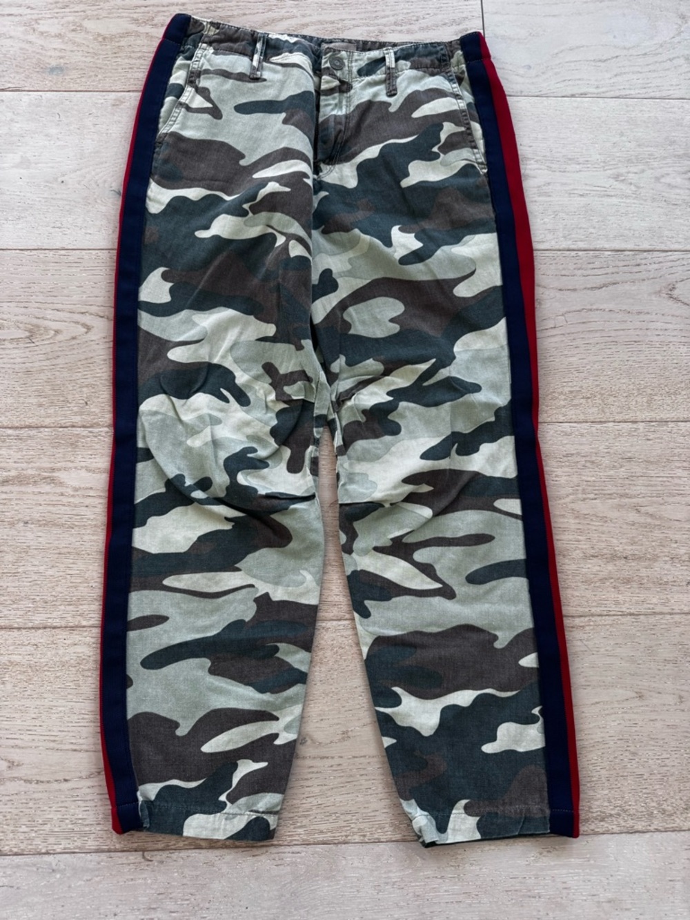 MOTHER Camo No Zip Misfit Jogger Pant Size 25 - Picture 5 of 12